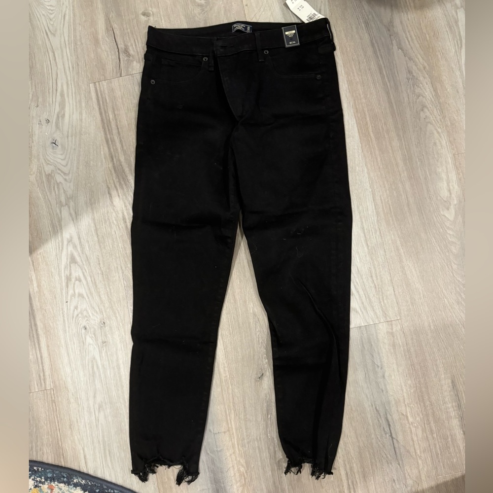 Abercrombie Simone High Rise Ankle Jeans